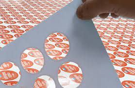 A sticker is a small form of printing